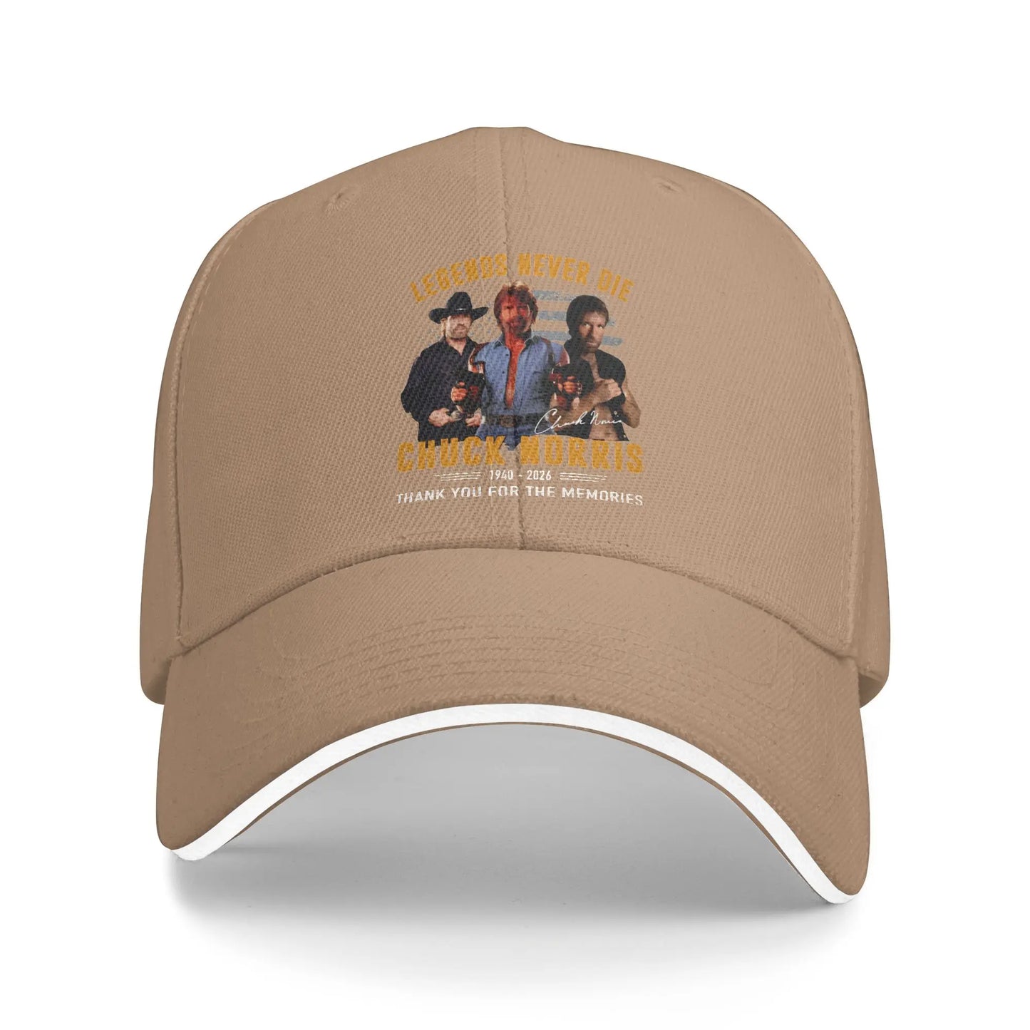 Legends Never Die Chuck Norris Casual Baseball Cap