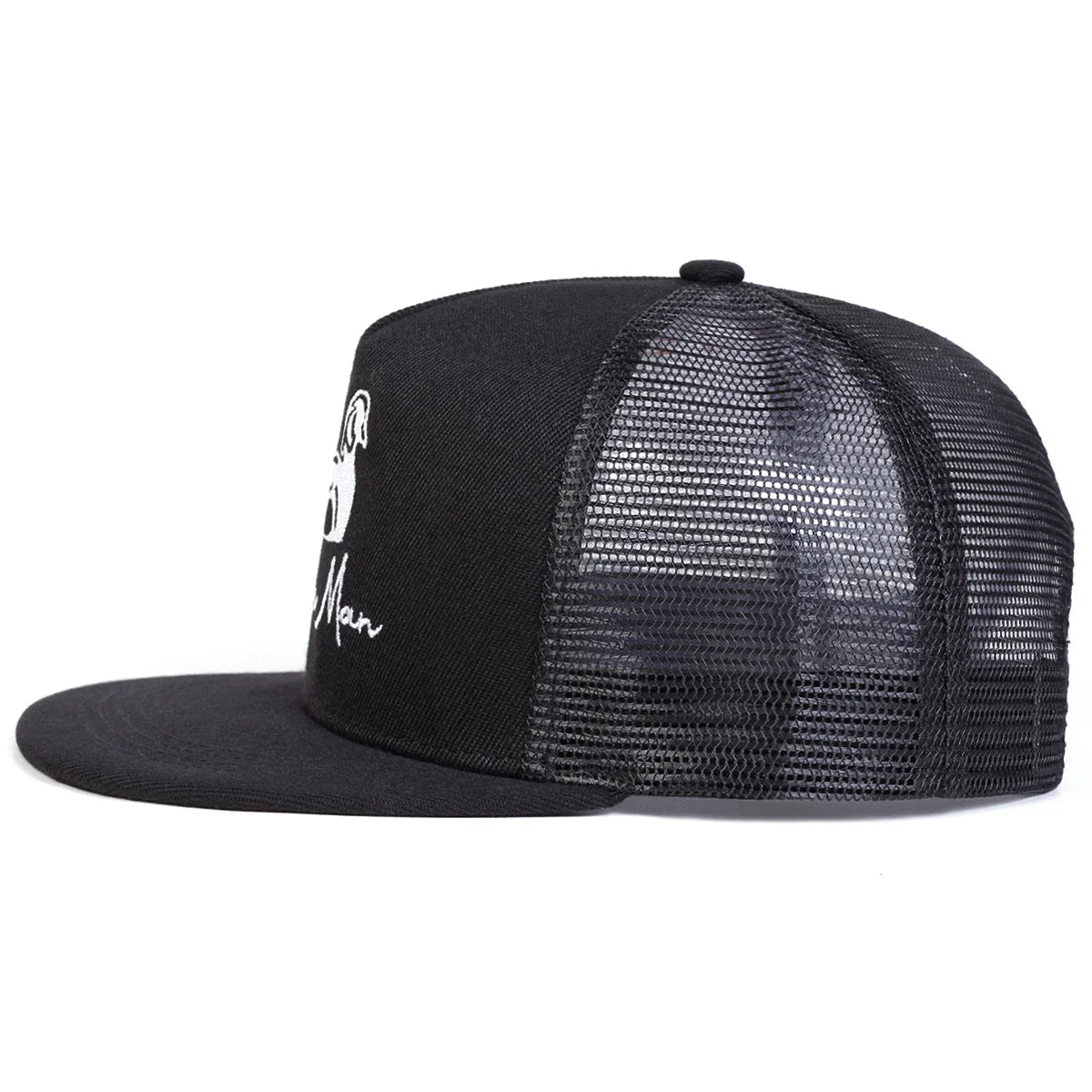 Simple Man Embroidery Snapback Trucker Cap