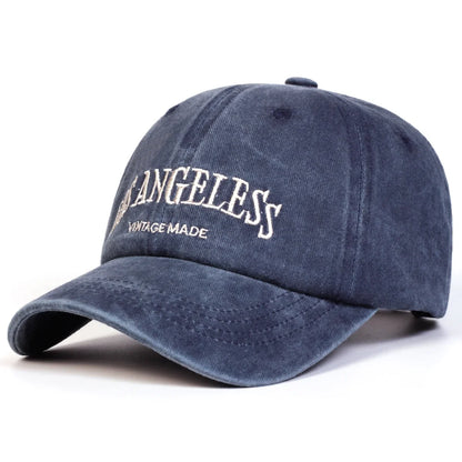 Unisex Embroidery Wash Baseball Caps Adjustable Casual