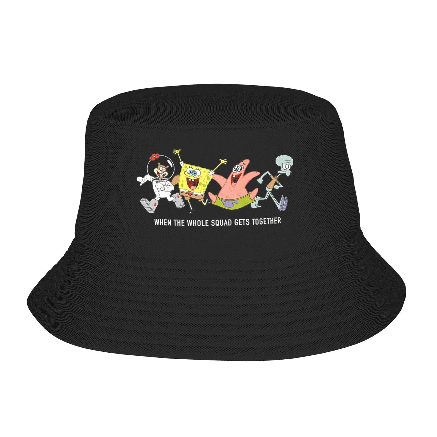 Spongebobs Bucket Hat Heart Streetwear Fisherman Caps