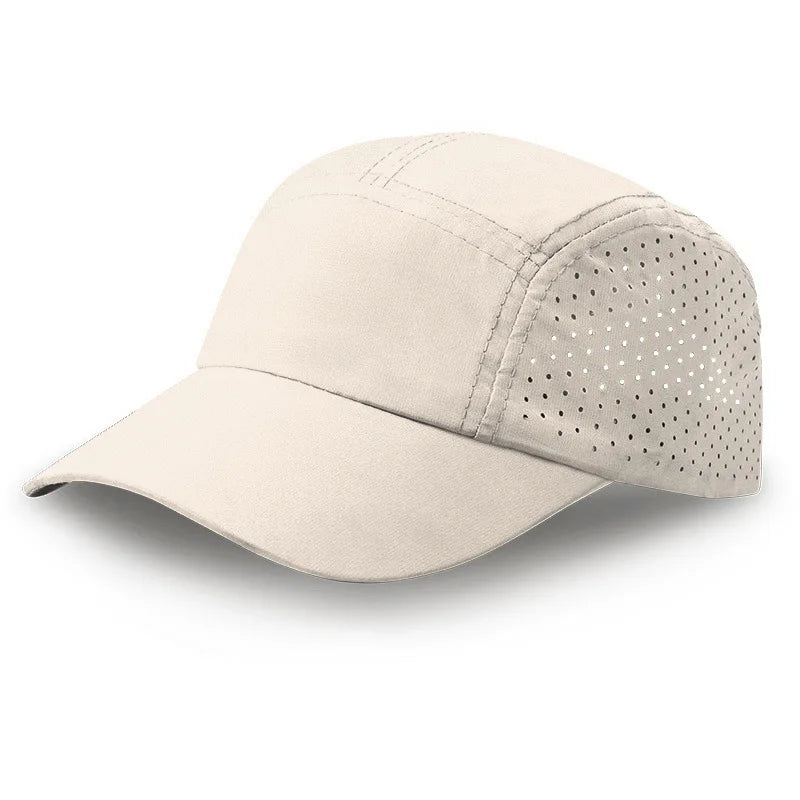 Running Cap Quick Drying Mesh Breathable Outdoor Sports Caps Baseball Size 55-60cm