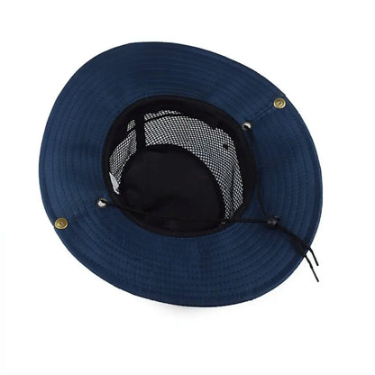 Foldable Mesh Wide Brim Fishing Bucket Hat