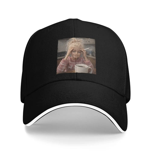 Distressed Doll Sarcasm Meme Retro Baseball Cap