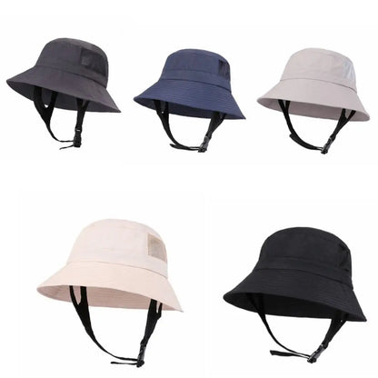 Waterproof Adjustable Chin Strap Fishing Bucket Hat