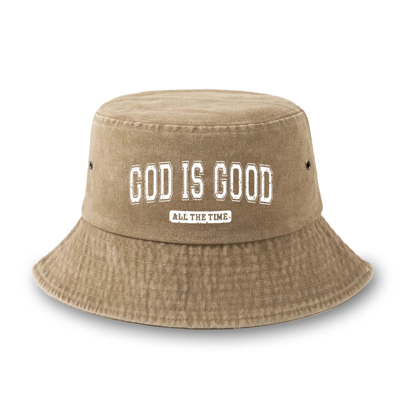 Reversible God Is Good Bucket Hat