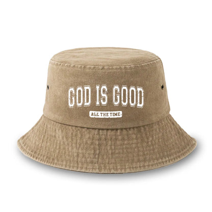 Reversible God Is Good Bucket Hat