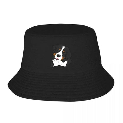 Bernese Mountain Dog Anime Bucket Hat