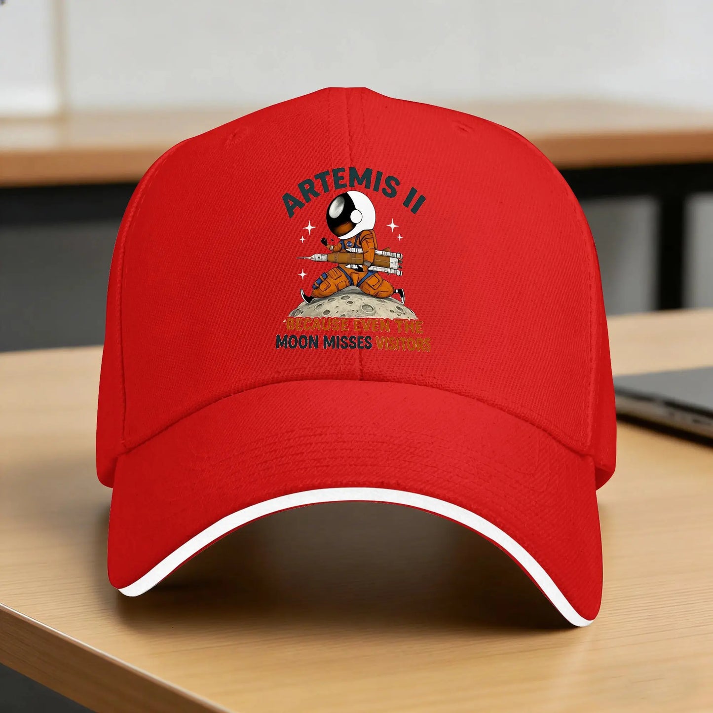 Artemis II Casual Baseball Cap Tennis Skate Summer