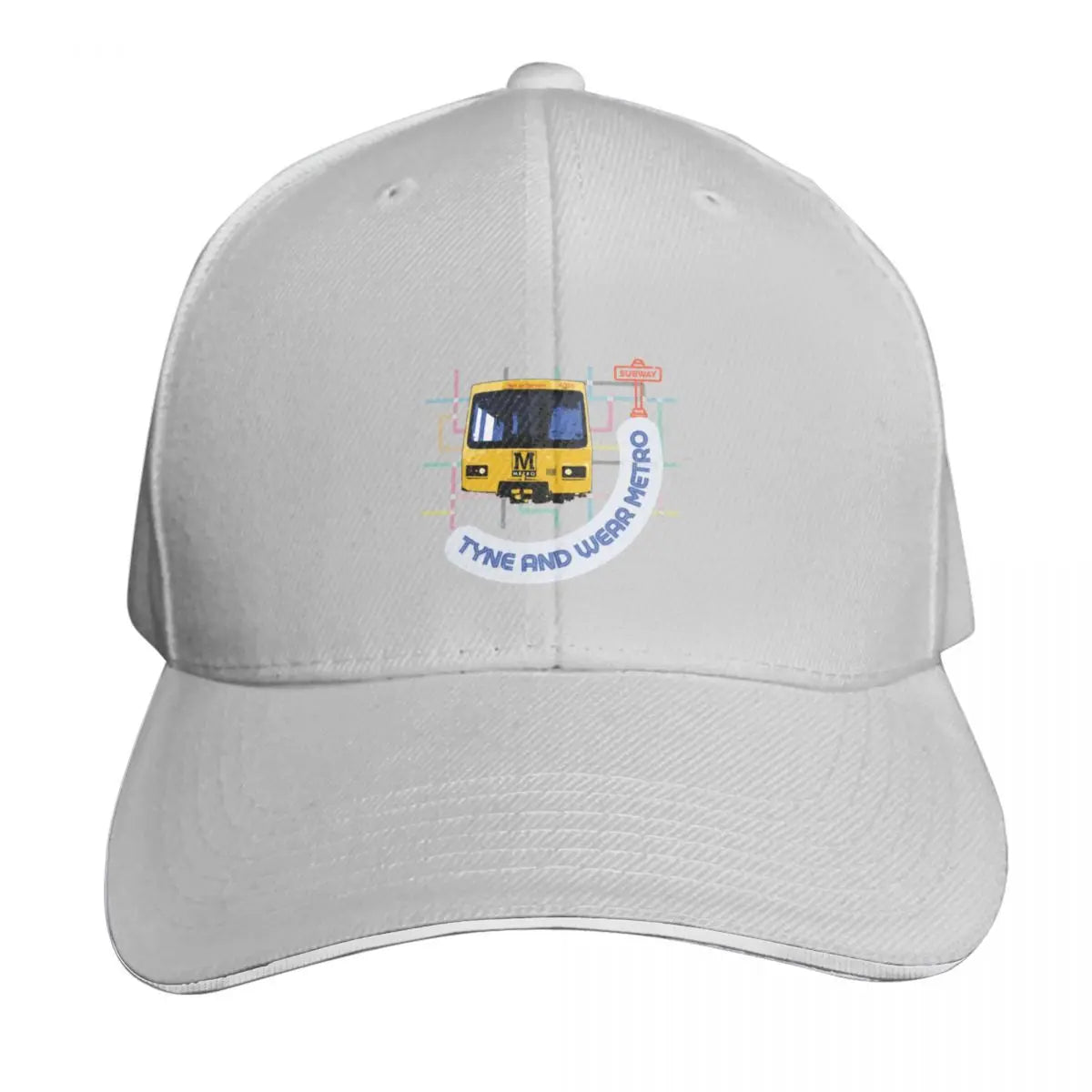 Tyne And Wear Metro Vintage Baseball Cap