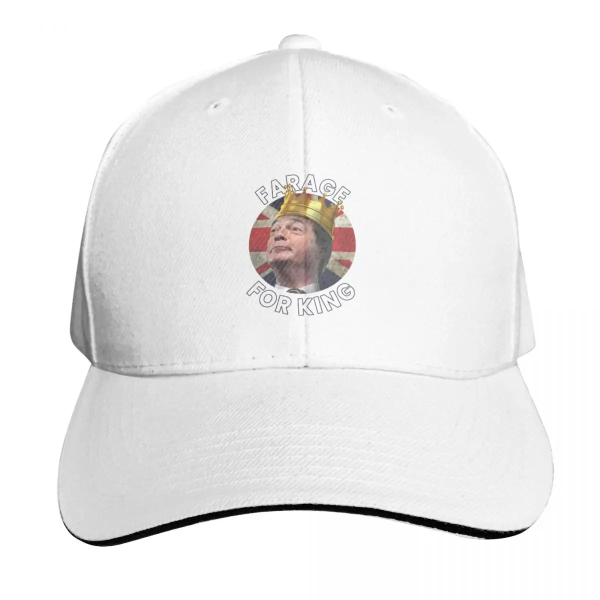 Nigel Farage For King Of Great Britain Baseball Cap