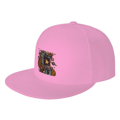 Arcade Machine Retro Flat Brim UPF50 Snapback Cap