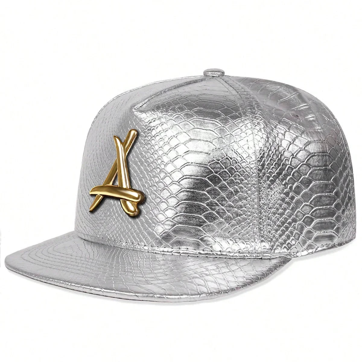 A Letter Label Adjustable Unisex Hip-Hop Snapback Cap