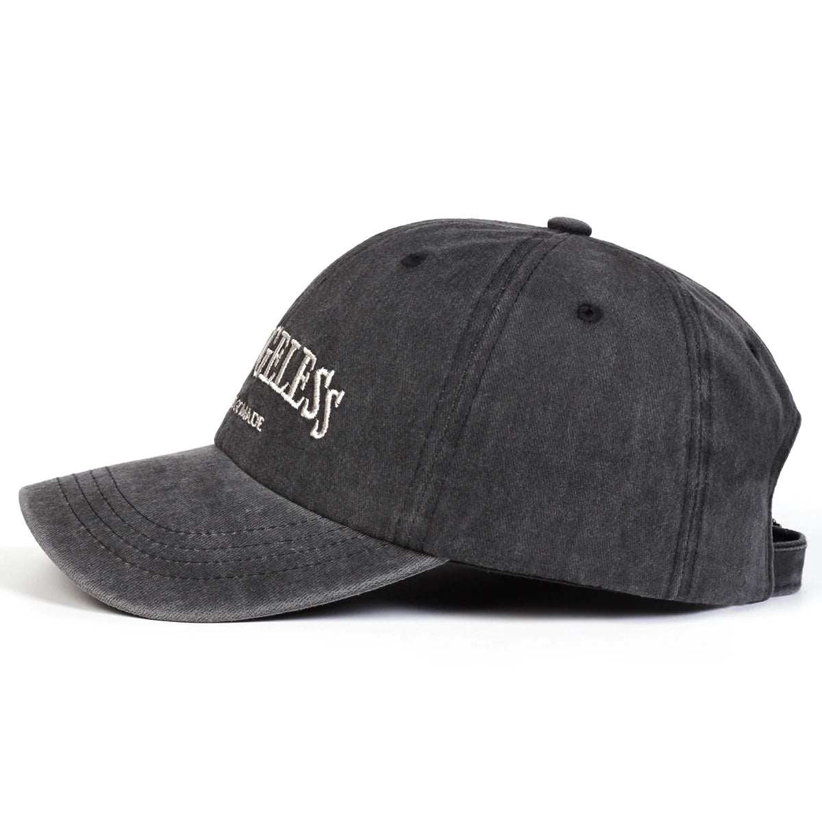 Unisex Embroidery Wash Baseball Caps Adjustable Casual