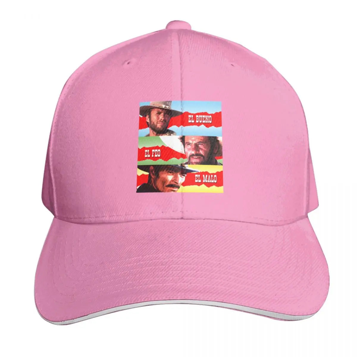 The Good Bad Ugly Faces Graphic Baseball Cap