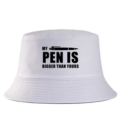 Funny Slogan Cotton Party Bucket Hat Unisex