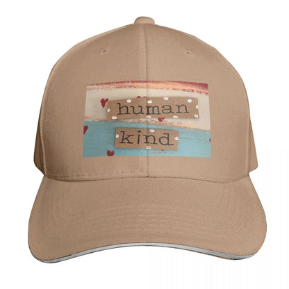 Human Kind Moisture Wicking Curved Brim Baseball Cap