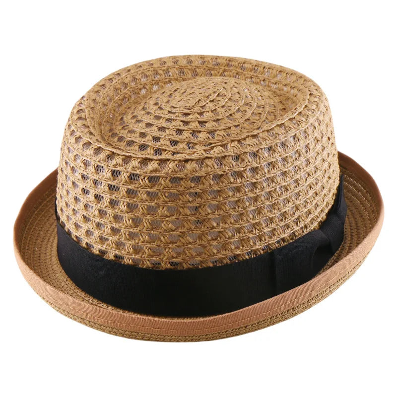 Man Summer Straw Hat Depot Unisex Lightweight Classic Size 58-60cm