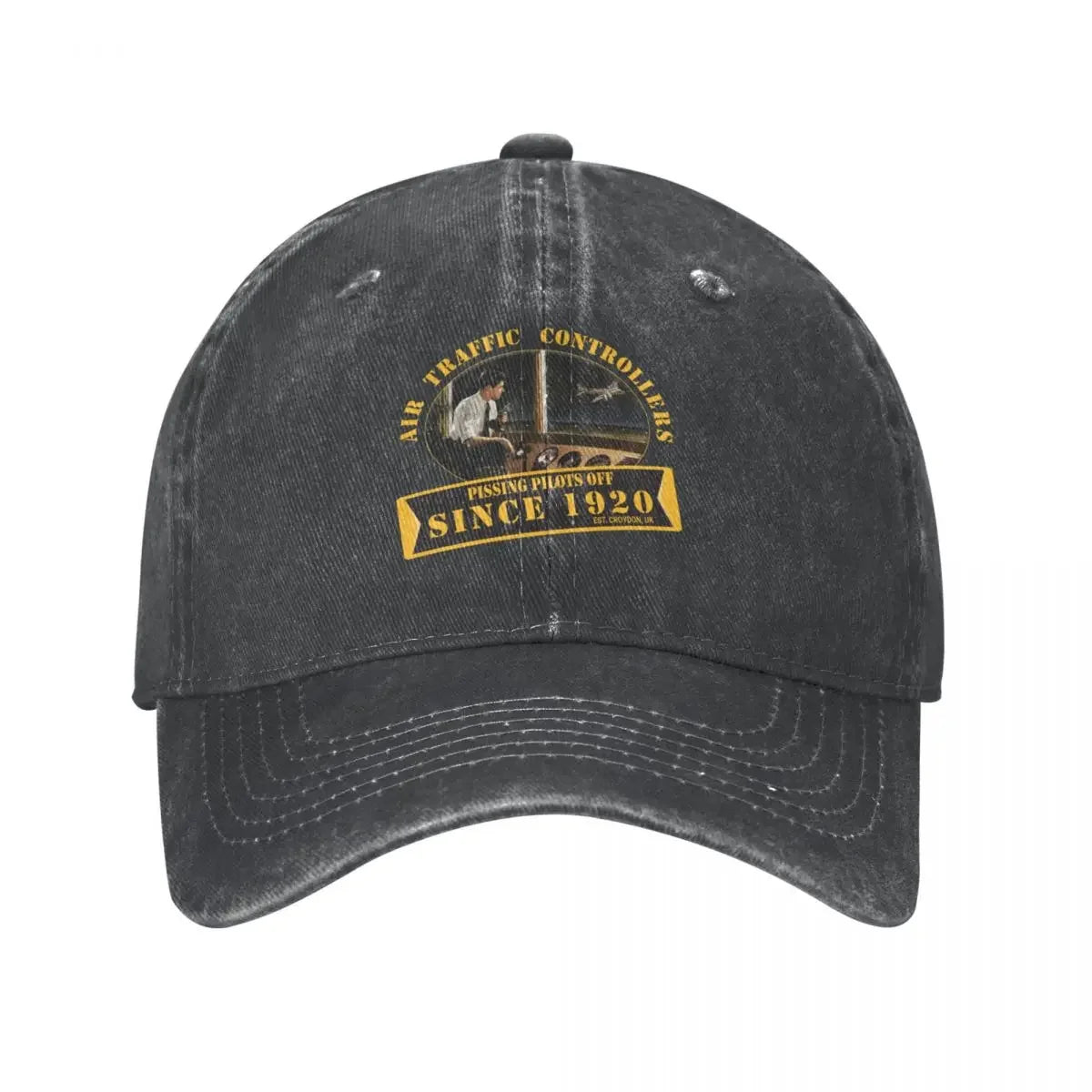 Vintage Aviation Cowboy Baseball Cap