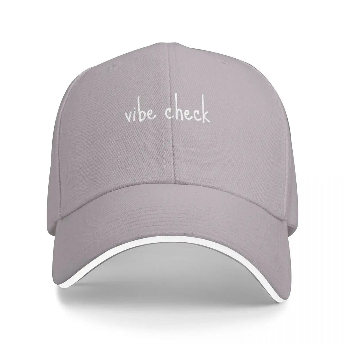Vibe Check Funny Text Trucker Baseball Cap
