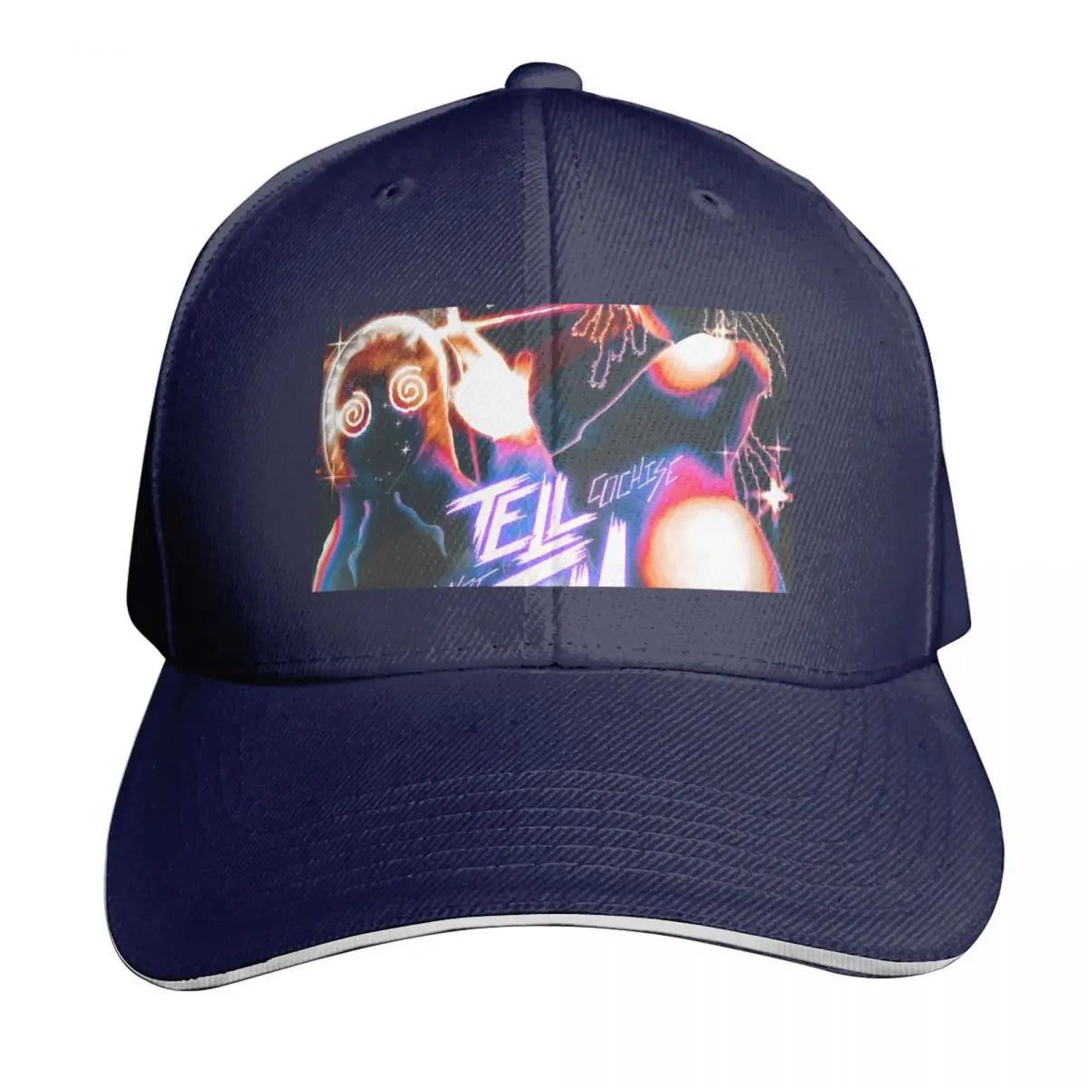 Tell Em Cover Curved Brim Baseball Cap