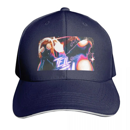 Tell Em Cover Curved Brim Baseball Cap