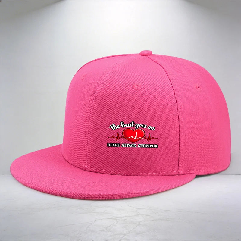 2.54 Cm The Beat Goes On Heart Cap