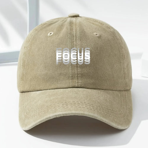 FOCUS Print Adjustable Baseball Cap