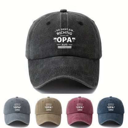 Cool Grandpa Vintage Baseball Cap