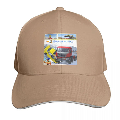 BeamNG Crash Hard Moisture Wicking Baseball Cap