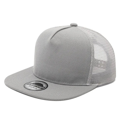 Custom Logo Printed Unisex Breathable Mesh Snapback Cap