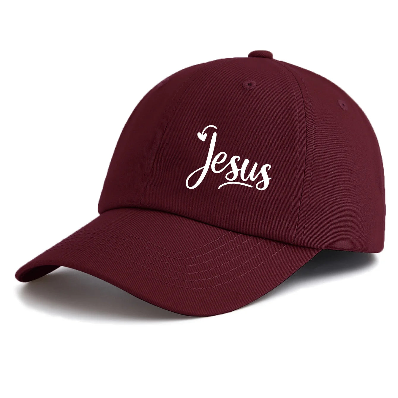 Retro Jesus Print Dad Baseball Cap
