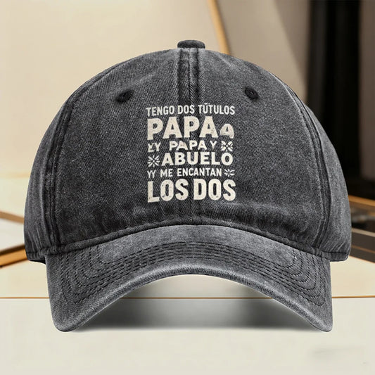 Retro Dad Grandpa Baseball Cap