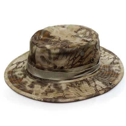 Woodland Camouflage Tactical Outdoor Boonie Bucket Hat