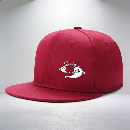 1pc Spooky Ghost Pattern Printed Cap