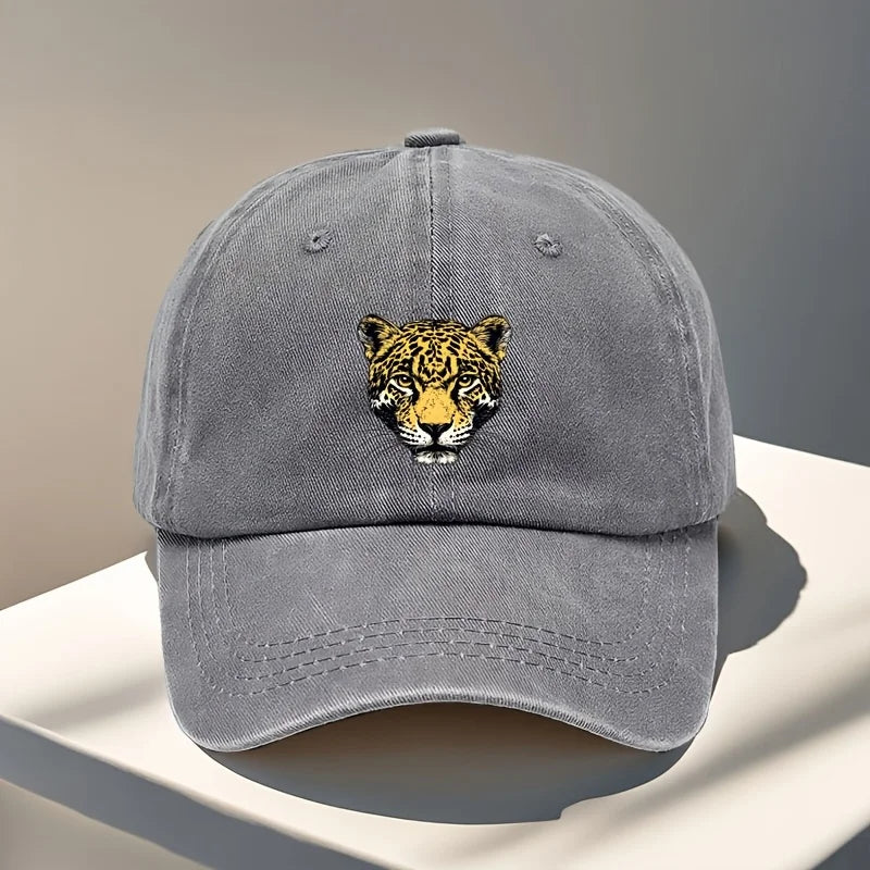Leopard Print Vintage Dad Baseball Cap