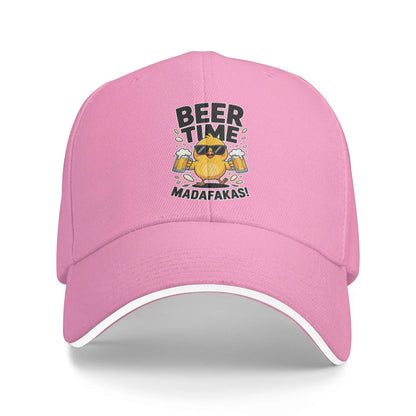 Beer Time Madafakas Party Baseball Cap