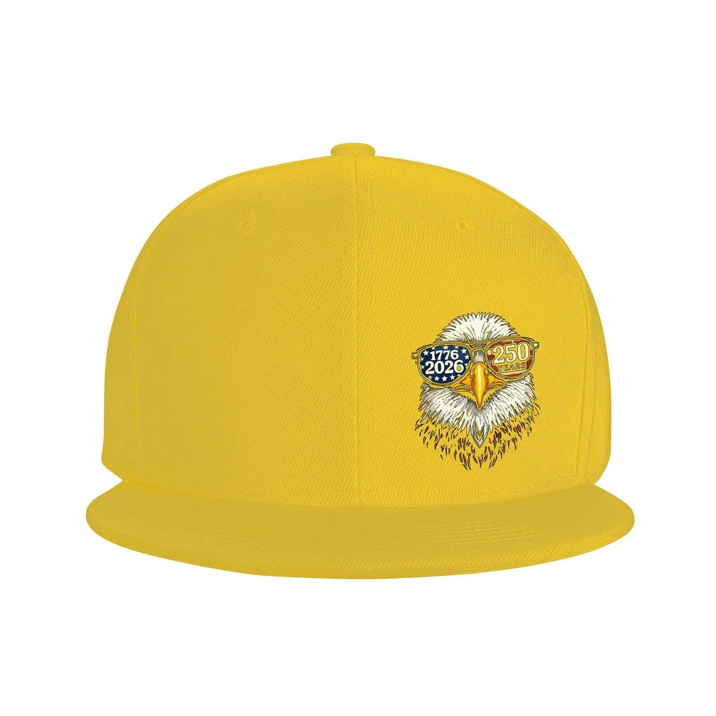 250th Anniversary USA Patriotic Bald Eagle Snapback Cap