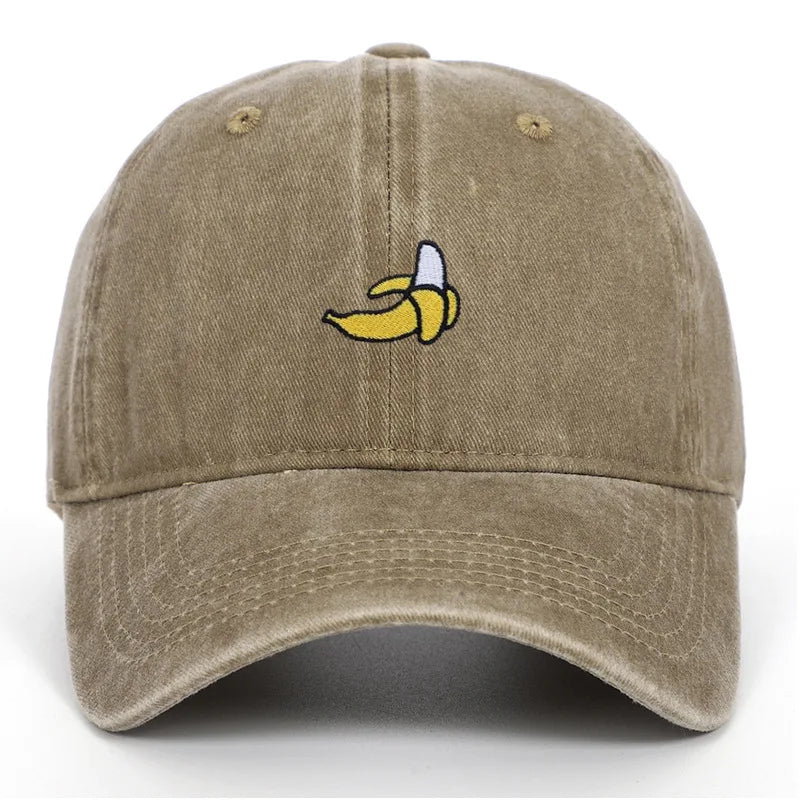 Banana Embroidered Baseball Hats