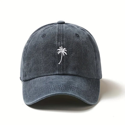 1pc Retro Washed Embroidered Baseball Caps For Women