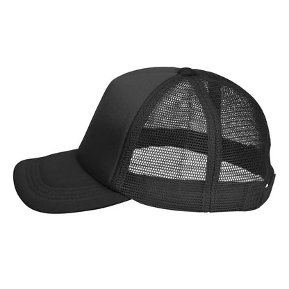 Unisex Lightweight Mesh Duckbill Baseball Cap With Snap Closure