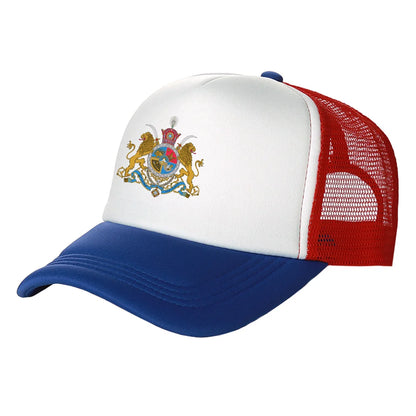 Iran Imperial Trucker Caps Men Iran Imperial Flag Hat Baseball Cap