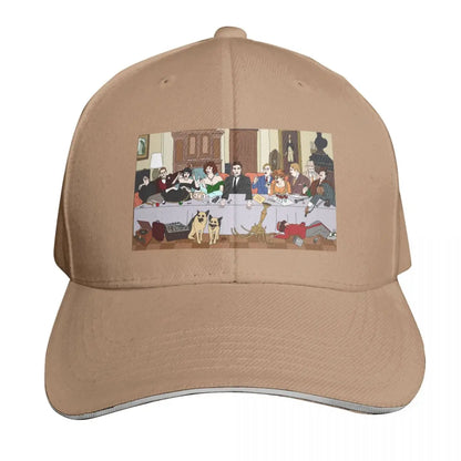 The Last Supper At Boddy Mansion Baseball Cap
