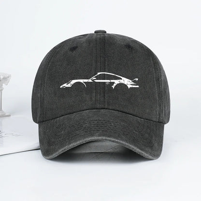 Retro Sports Car Baseball Cap