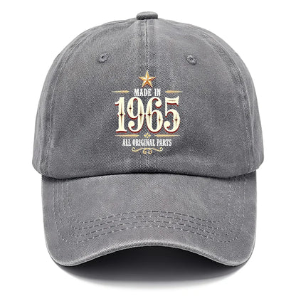 Classic 1965 Washed Baseball Cap
