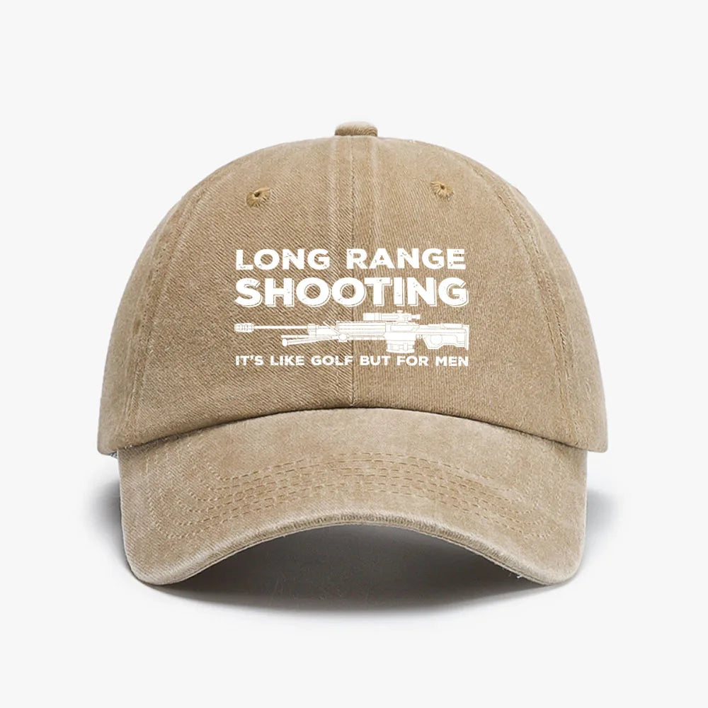 Vintage Long Range Shooting Baseball Cap