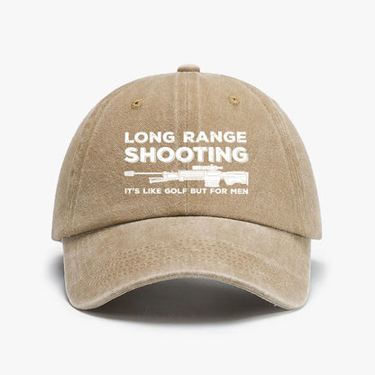 Vintage Long Range Shooting Baseball Cap