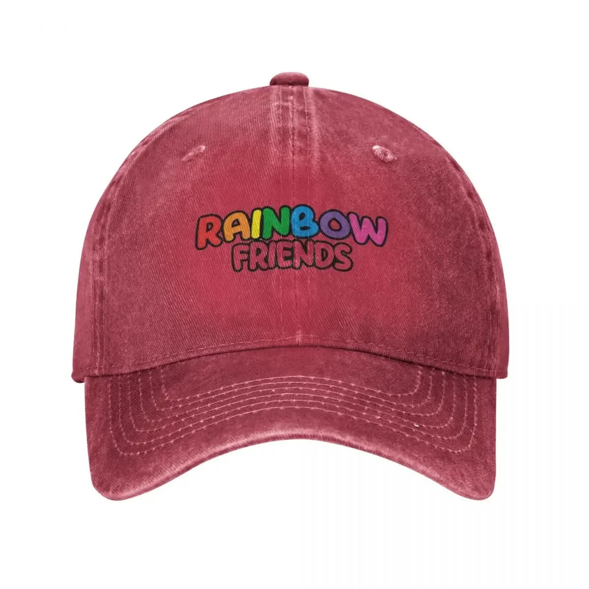 Rainbow Friends Casual Adjustable Baseball Cap Hat