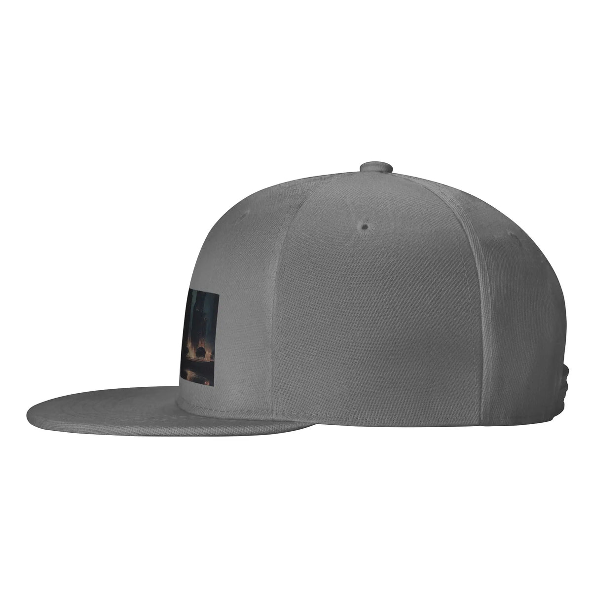 Night City Fashion Visor Snapback Cap