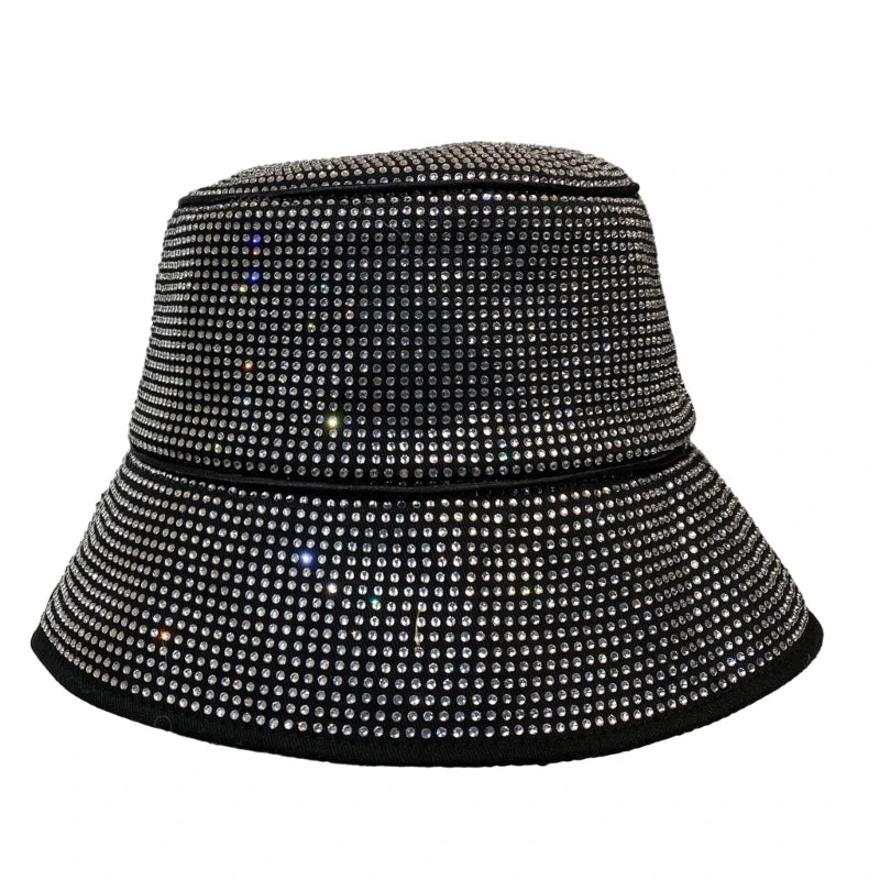 Full Diamond Eye Catching Fedoras Bucket Hat