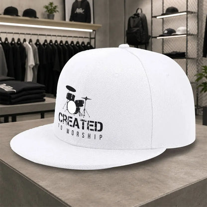 New Jazz Drum Worship Theme Unisex Cap